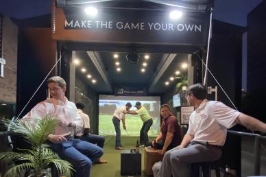 Dryvebox Mobile Golf Simulator